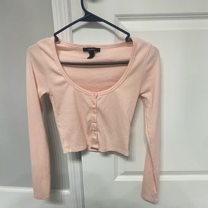 Forever 21 pink long sleeve